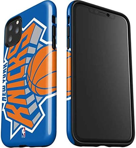 Skinit Impact Phone Case Compatible with iPhone 11 Pro Max - Officially Licensed NBA New York Knicks Large Logo Design