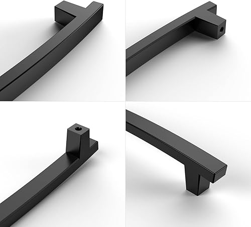 Miniatura 3 de AOOTOCH Paquete de 10 manijas de níquel satinado cepillado para gabinetes de cocina, tiradores de gabinete de 5 pulgadas, manijas de cajón para