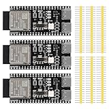 3PCS ESP32 ESP32-S3 Development Board Type-C WiFi+Bluetooth Internet of Things Dual Type-C Core Board ESP32-S3-DevKit N16R8 Development Board ESP32-S3 Module