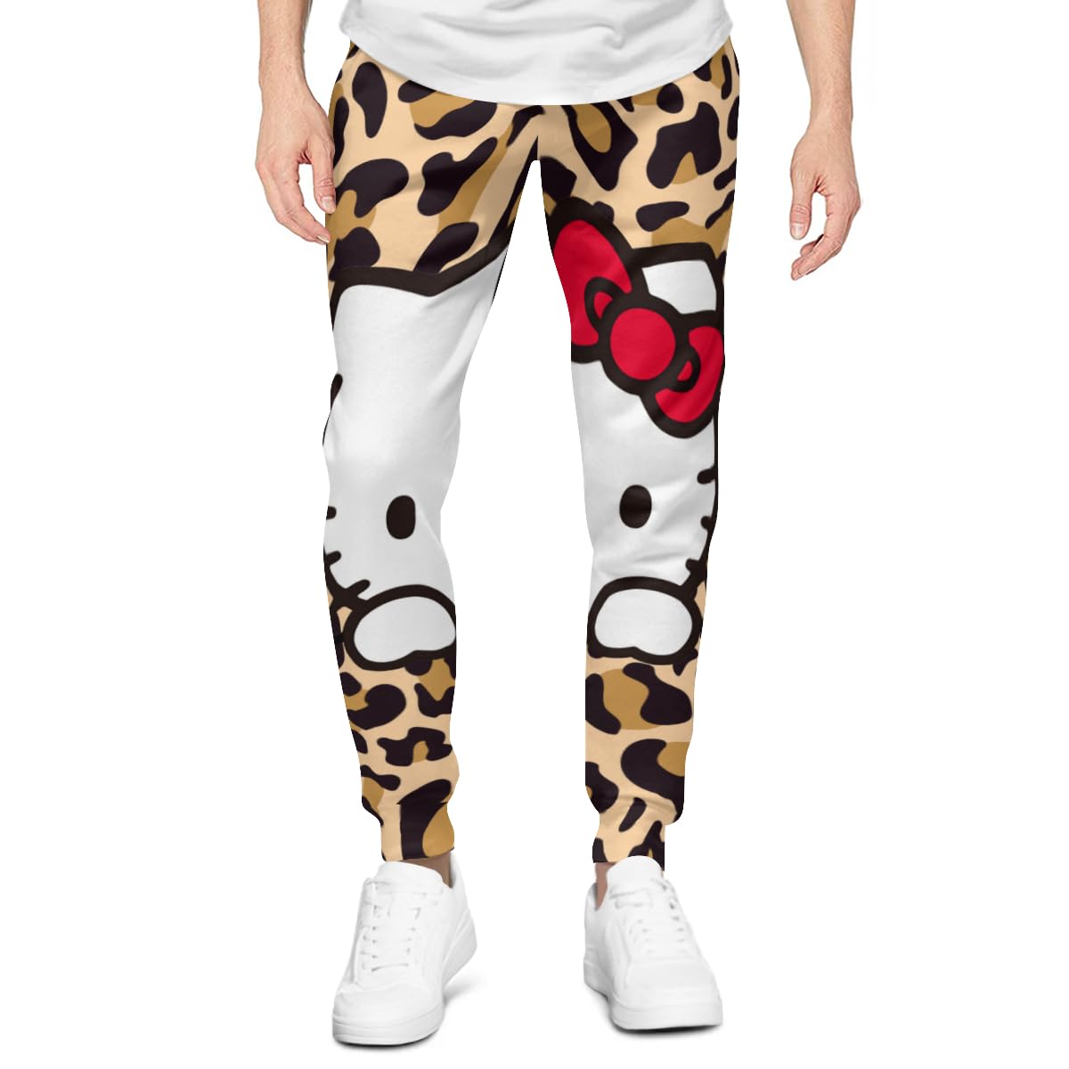 ゆち♡ egg ハローキティ ヒョウ柄パーカー M × パンツセット ドン・キホーテ限定♪ハローキティのパーカー上下セットが登場