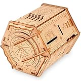 ESC WELT Fort Knox Box Pro - Escape Room Spiel - Geschenke fr Mnner und Frauen - 3D Puzzle Box Spiele aus Holz fr Erwachsene und Kinder - Geschenkbox Holzpuzzle Erwachsene - Rtselbox Brettspiele