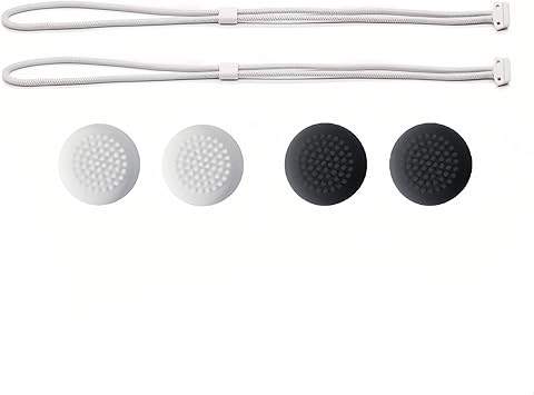 2 PCS Replacement Hand Straps for Meta Quest 3S, Quest 3 Controller Comfortable, Secure, and Easy to Install with 2 Pair Thumb Grip Caps