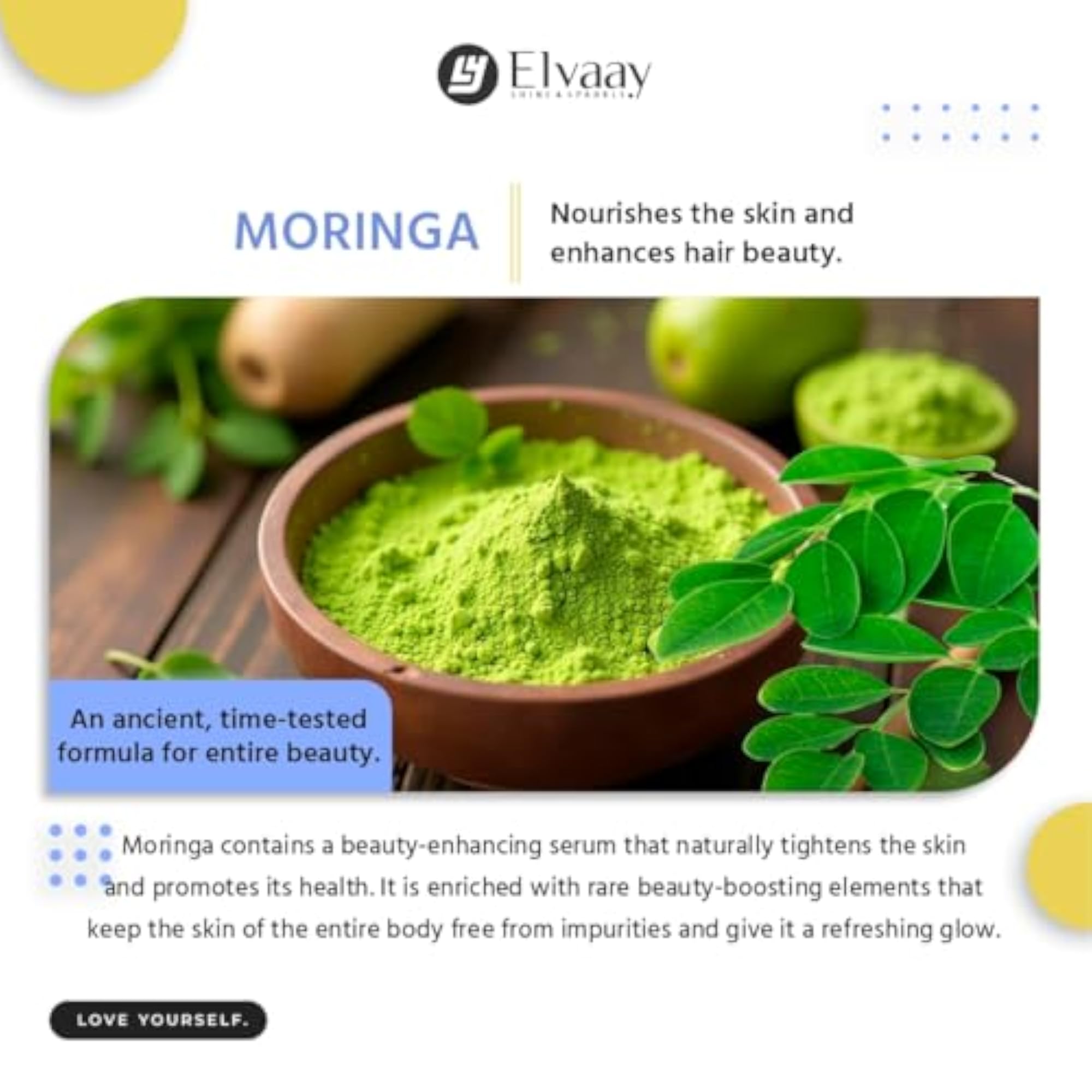 Moringa Powder for Skin Rejuvenation