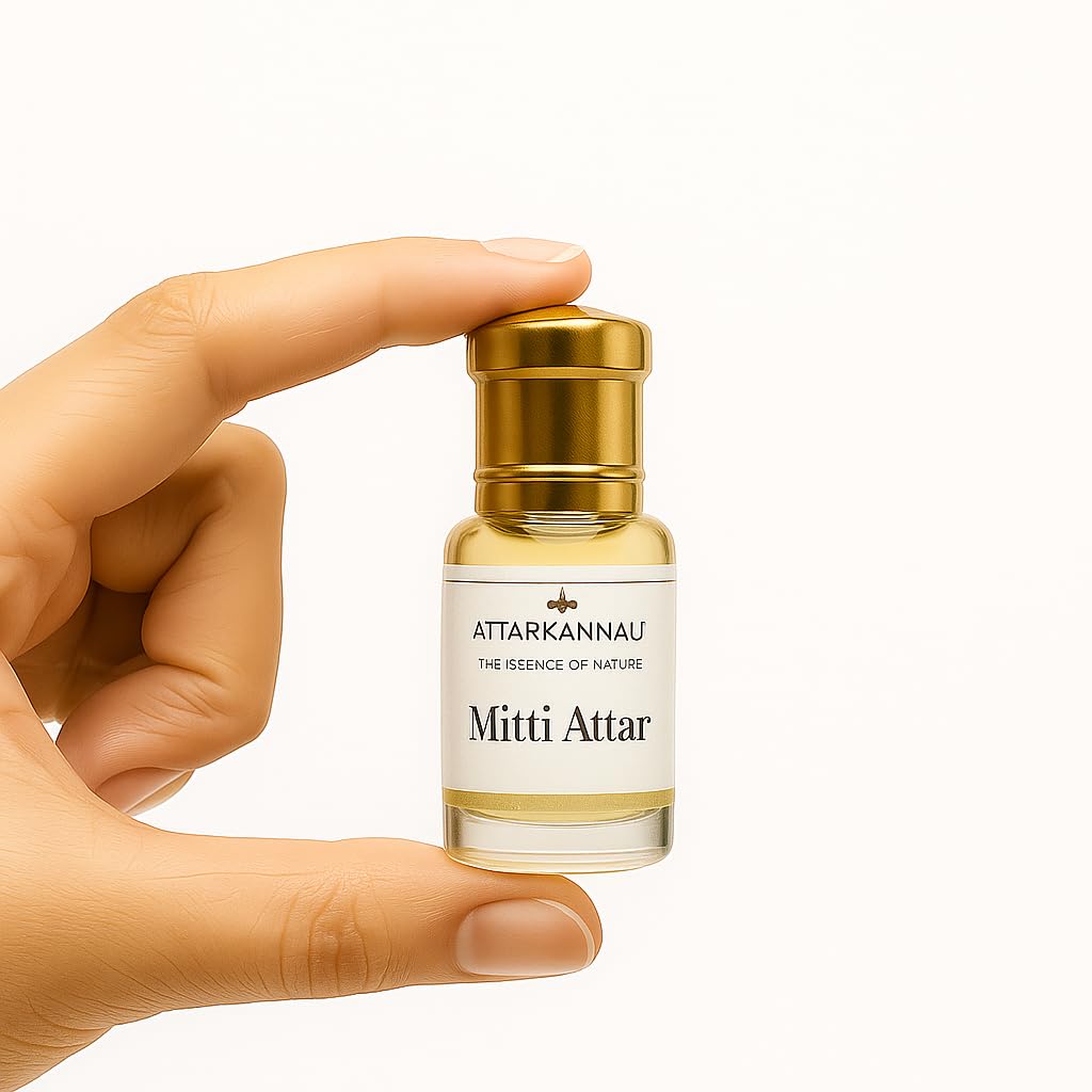 Attar Kannauj Mitti Attar Natural Perfume Oil, 6ml, Mitti Kannauj Fragrance, Handcrafted in Kannauj-image-30