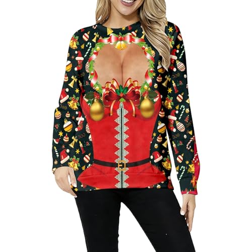 Sudadera mujer sin capucha para evitar agobios con suéter de cuello moderno