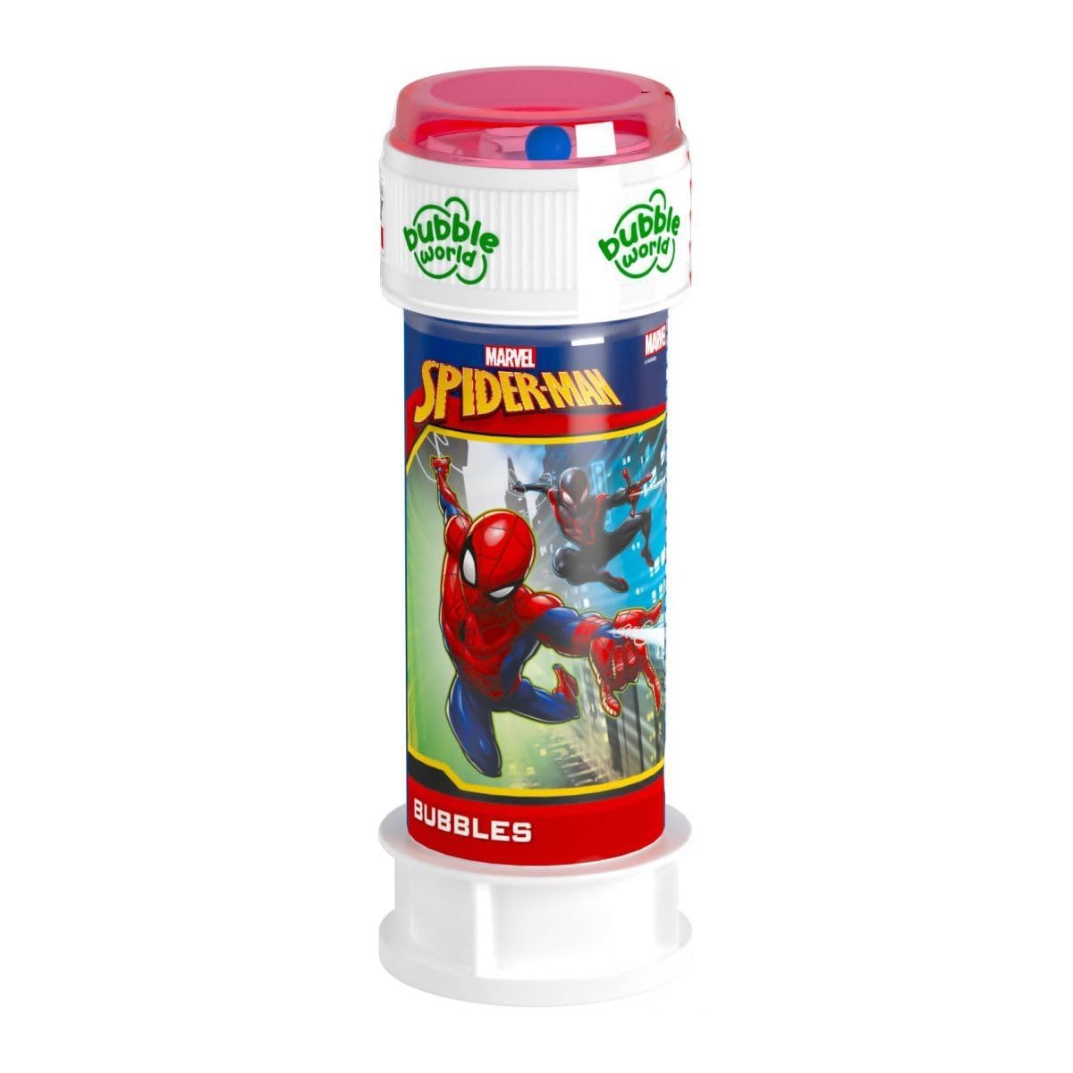 DULCOP - Bańki Spiderman - Bańki mydlane - 60 ml - 047090 - Niebieski - Plastik - Licencjonowany - Zabawka dla dzieci - Gra na świeżym powietrzu - Od 3 lat