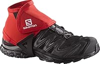 Algopix Similar Product 20 - Salomon Low Trail Gaiters Bright Red