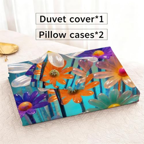 Housse de couette 140x200 fermeture éclair pour changer le lit vite
