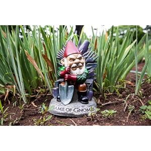 BigMouth Inc. Game of Gnomes Garden Statue, Funny Outdoor Lawn & Yard Figurine, TV Show Sculpture Decorations and Gift BigMouth Inc Game of Gnomes Garden Statue Funny Outdoor Lawn Yard Figurine TV Show Sculpture Decorations and Gift