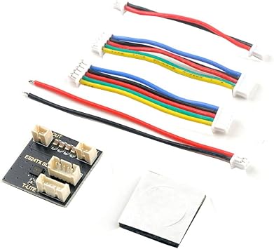 HAPPYMODEL T-LITE EXTCONV توزيع الطاقة لوحة PDB ES24TX Lite ELRS TX استبدال الوحدة متوافق مع Jupmer T-LITE