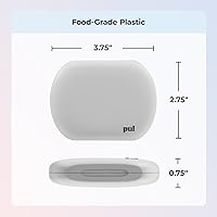 Vista 5 de Funda de retención PUL para alineadores Invisalign y Clear - Funda de alineador con cierre magnético, protector bucal y compatible con dentaduras