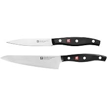 ZWILLING Twin Signature 2-Piece Razor-Sharp German Knife Set, Made in Company-Owned German Factory with Special Formula Steel perfected for almost 300 Years, Dishwasher Safe