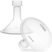 Vista 17 de Nenesupply Insertos de 0.669 in y bridas flexibles de 0.945 in compatibles con extractor de leche Lansinoh de repuesto a brida Lansinoh de 0.669 in