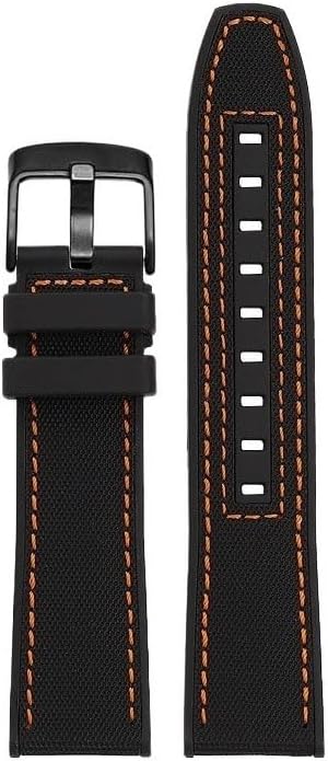 hooson Watch band For MIDO Ocean Star Observatory M038431a Men’s Rubber Watch Strap Accessory