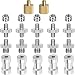 22Pack ChromLives Camera Screw Adapter 1/4 to 1/4 Screw 1/4 to 3/8 Tripod Screw Adapter Converter Brass Screw Adapter Spigot Screw Mount Set for Camera Tripod Monopod Ballhead Flash Light,Combo Pack