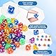 Lociban Polyedrische Würfel Set, 60 Stück Dice, 10 Seitige Bunt Würfel, D10 Spielwürfel für DND RPG MTG Tischspiele