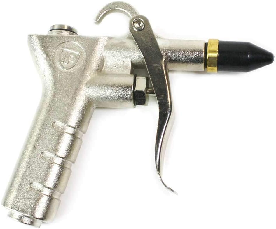 Interstate Pneumatics B303 Air Blow Gun Pistol Grip with Rubber Tip