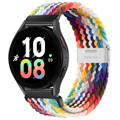 Bracelet élastique tressé 22mm respirant et ajustable pour montre Huawei GT4