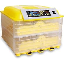 96 Eggs Incubator Digital Clear Poultry Hatching Machine Automatic Egg Turning Automatic Temperature Control Alarm Function Digital Display for Chickens Ducks B