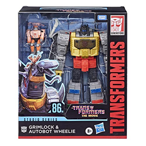 Transformers F0714ES0 Studio Series 86-06 Leader-Klasse Kampf um Cybertron 1986 Grimlock und Autobot Wheelie Ab 8 Jahren… – Bild 5