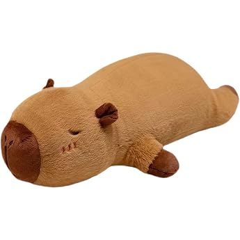 Capybara Pl schtier 50cm Capybara Langes Kissen Riesen Niedliche capybara Kuscheltier Capybar-a Plushies Puppen CapybaraPl sch Kissen Lang Super Weiche Gef llte Spielzeug Pl sch f r Familie Home Deko