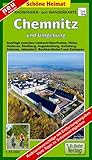 stadtplan chemnitz.de  Doktor Barthel Wander- und Radwanderkarten, Wander- und Radwanderkarte Chemnitz und Umgebung: Ausflüge zwischen Limbach-Oberfrohna, Flöha, Oederan, ... Burkhardtsdorf und Zschopau (Schöne Heimat)