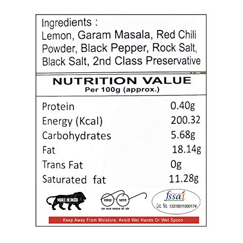 Jayani Homemade Spicy Lemon Pickle (800 gm) 2