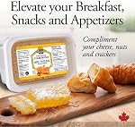 Dutchman’s Gold Honeycomb, 250 g | 100% Canadian Comb Honey | Pure, Unpasteurized & Fully Edible | Naturally Sweet Honeycomb | Seasonal Harvest