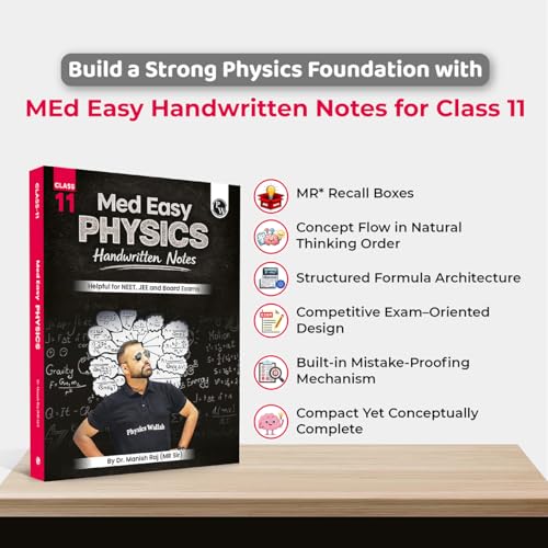 Image of PW Med Easy Physics Class 11 Handwritten Notes By MR Sir | Helpful For NEET, JEE and Board Exams | Detailed Notes For Basic to Advanced Preparations