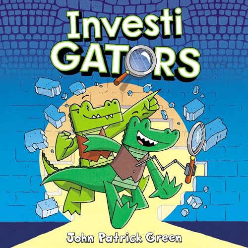 InvestiGators Audiolivro Por John Patrick Green capa