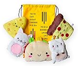 Top 10 Best Taco Cat Goat Cheese Pizza Reviews & Comparison | Updated 9 Taco Cat Goat Cheese Pizza Plush Mittens Set - Wear While Playing for Ultimate Comfort for Kids, Teens and Adults - Great for Family Game Night - Ages 3+