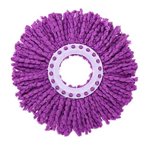 Yoqxhy 6 Pack Spin Mop Replacement Heads [6.3 Inch,Round Shape] Easywring Microfiber Mop Refills For Easy Cleaning 360 Degrees Spin Mop,(6 Colors) #TOP2