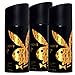 Produktbild 3x Playboy VIP for HIM Deodorant Body Spray 24h - 150ml