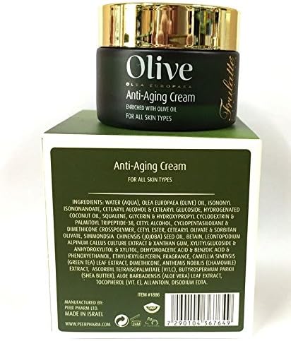 Frulatte Olive Olea Europaea Olive Oil Anti Aging Cream For All Skin 50ml - Image 2
