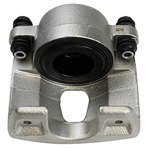 Image of TRQ Front Brake Caliper Set 2 Piece Driver and Passenger Side Hardware for 1994-2003 Ford Bronco F-150 E-150 Econoline E-150 Econoline Club Wagon