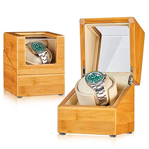 Watch winder para relojes automáticos con motor silencioso y almohada elástica de alta gama 2