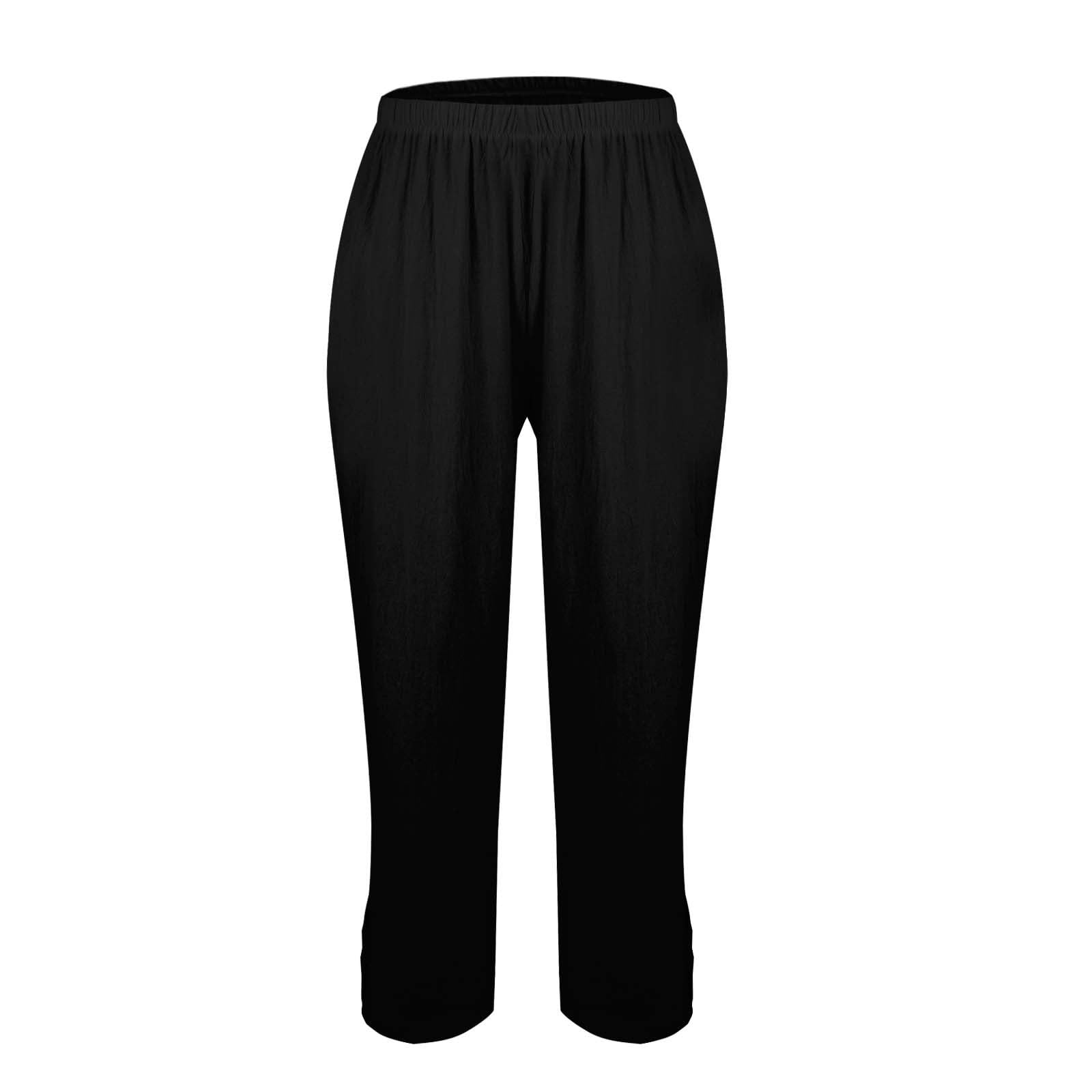 Generisch Pantalon long en mousseline pour femme