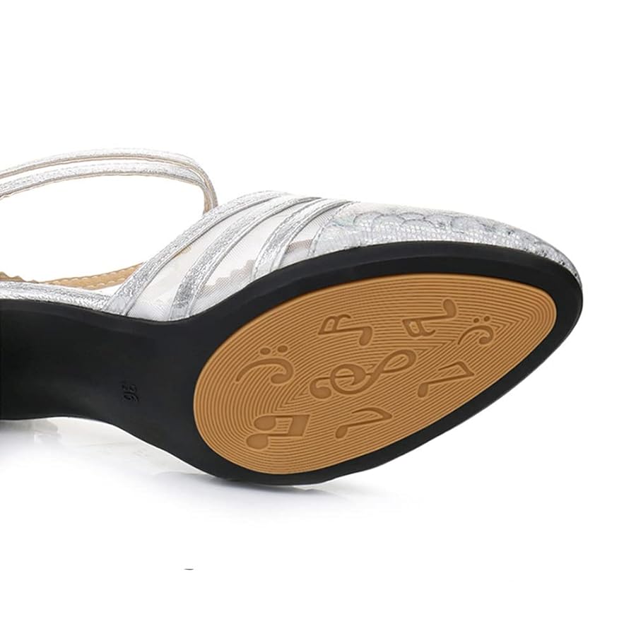 Sandalias Tacon Mujer BININBOX Zapatos De Baile Para Mujer De