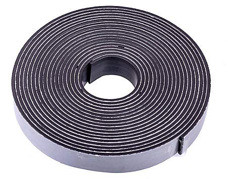 Image of Adhesive Foam Tape, Low Density Sound Proof Insulation Closed Cell Foam Seal Weather Stripping W 1 /2 inch(.500) x T 1 /2 inch(12 mm) x 25' Pack of 1 ROLL