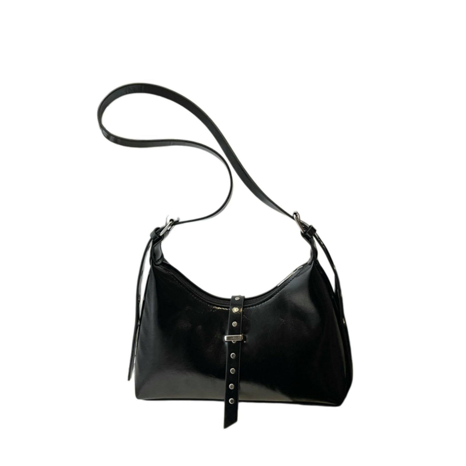 Sac femme noir à la mode et polyvalent grand confort épaule