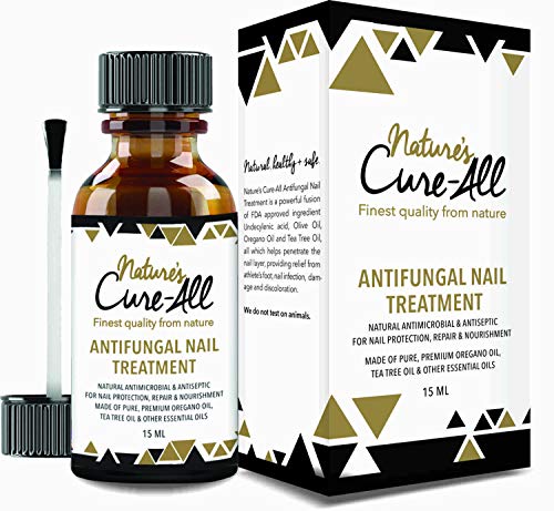 Nail Fungus Treatment (15ml) | Maximum Strength Solution with Undecylenic Acid | 100% Natural & Safe | Antifungal & Antiseptic, Nourish Nails & Reverse Damage