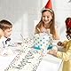 Tischläufer Geburtstag Bunt, 180x33cm Happy Birthday Tischdecke Dekoration mit 10 GabelnTischdeko Gute Zum Geburtstag Tischläufer Tisch Geeignet für dieKindergeburtstag Party von Jungen und Mädchen