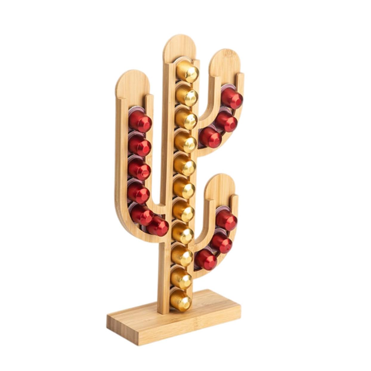 Support de capsules de café en cactus pour cuisine et bureau