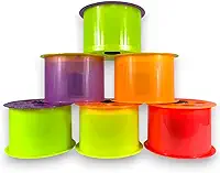 Carretilha De Pipa Plástico Reforçado 8 Polegadas 21cm Médio Colorido Aleatório