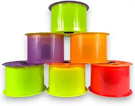 Carretilha De Pipa Plástico Reforçado 8 Polegadas 21cm Médio Colorido Aleatório