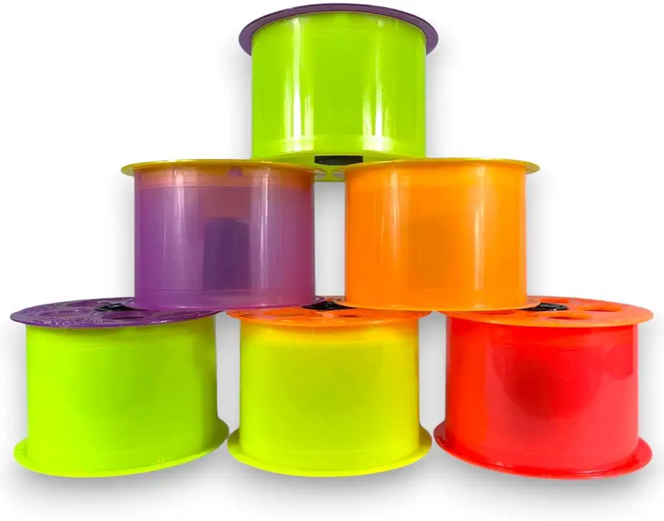 Carretilha para Pipa, 15cm (6 Polegadas), Plástico Resistente, Cores Sortidas