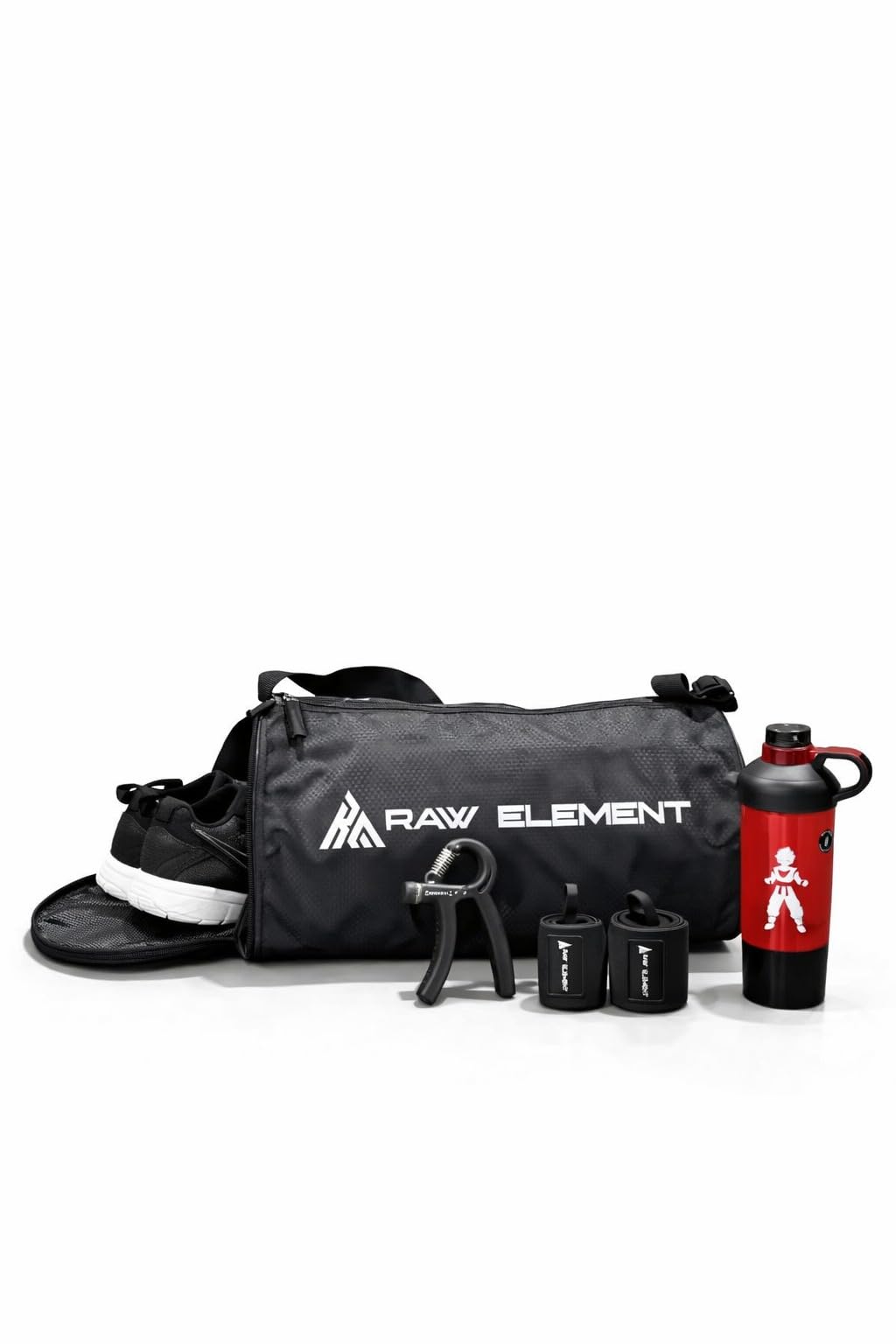 raw element Premium 4 in 1 Gym Combo Black Series (Black)-picture-21