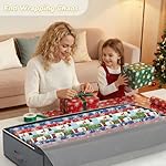 90L Under Bed Storage Containers, 6 Pack Underbed Closet Storage Organizer System, Moving Bags with Clear Window and Reinforced Handles for Bedding Pillows Blanket Clothes Wardrobe Bedroom - Image 2