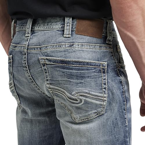 Silver Jeans Co. Men's Craig Classic Fit Bootcut Jeans-Legacy4