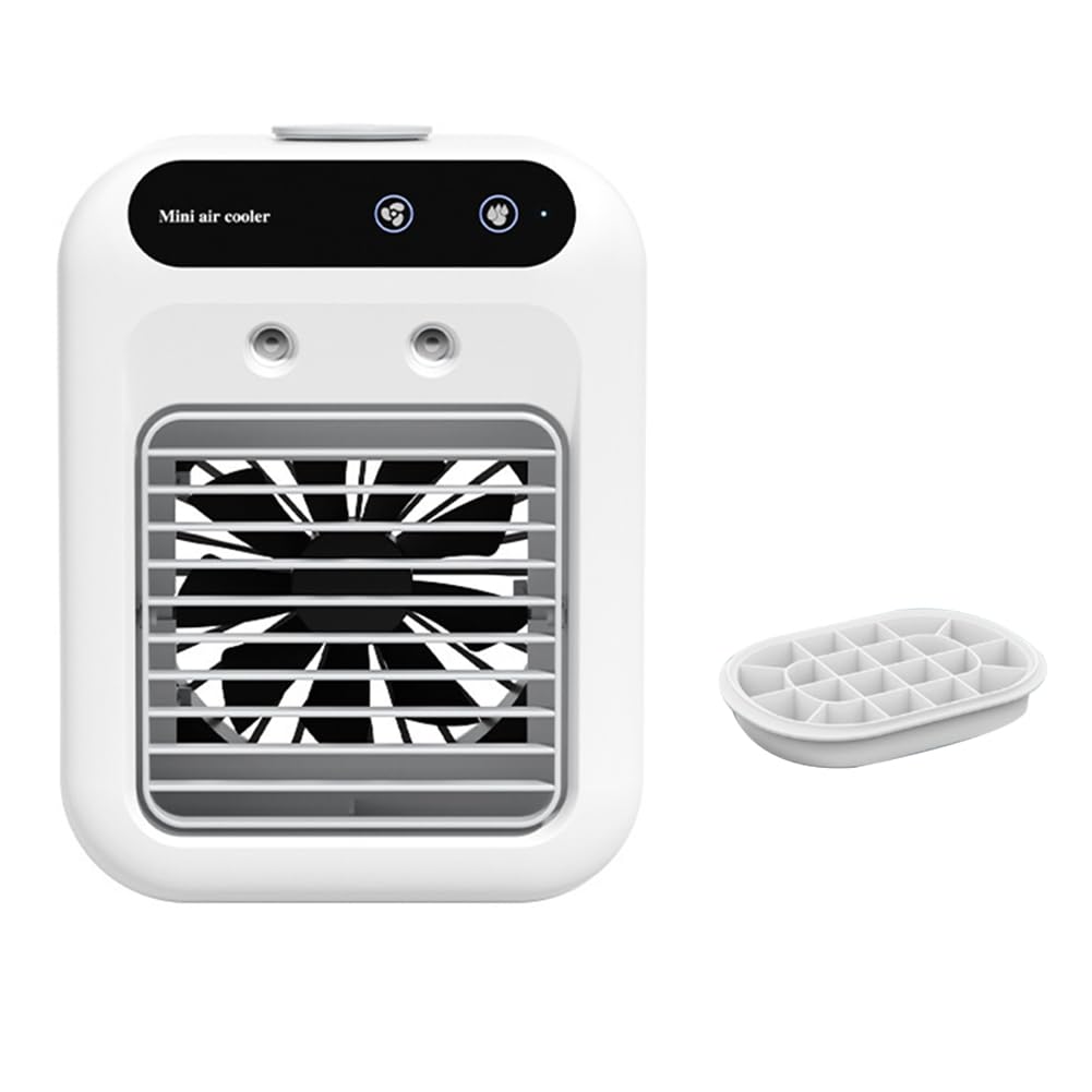 Mini climatiseur portable USB humidificateur d'air compact réservoir 500ml